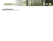 Tablet Screenshot of greenspacegroup.net